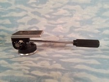 Vintage Linhof heavy duty pan tilt tripod head with level