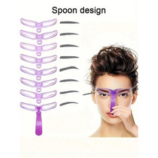 💙8 Eyebrow Stencils Shaper
