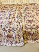 Laura Ashley Linen Curtains