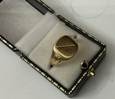 Vtg HM Yellow 9ct 9k Yellow