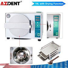18L Dental Autoclave Steam Sterilizer Medical Sterilization with Drying Function