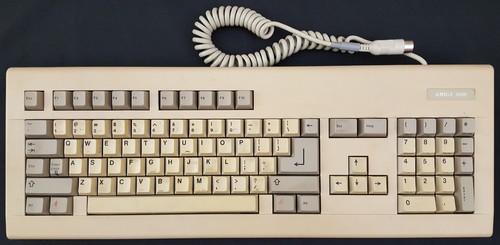 Amiga 2000 keyboard - by, cherry