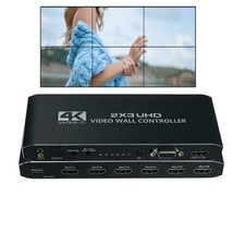 1 In 6 out 4K HDMI Video Wall
