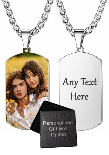 Personalised photo pendant dog - pendant,