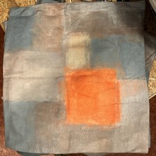 SET 4 16x16” Zipper Pillow Cases Velvet Feel New (used) MODERN ABSTRACT ART