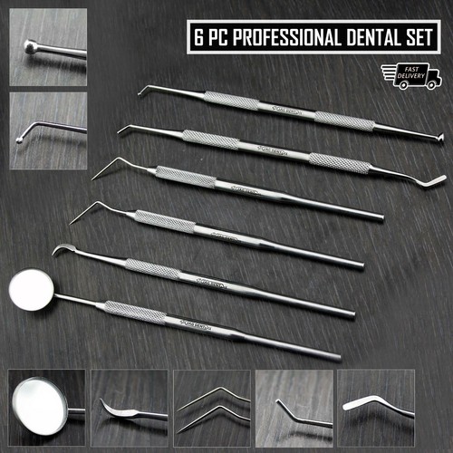 Pcs kit dental - pcs, mirror