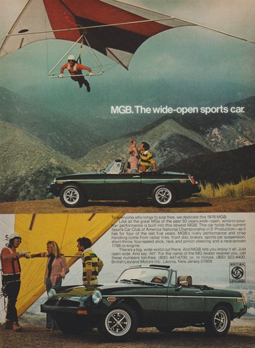 1976 mgb the wide - mg, "the