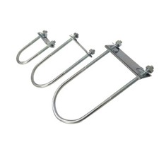 M6 M8 Stainless Steel 304 U Bolt Plates and Nuts Standard U-Bolts Trailer Long