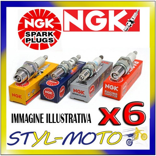 Kit spark plugs ngk bp6es - 6,