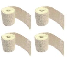 4 ROLLS x 8cm x 3 Metres MODROC PLASTER OF PARIS SCULPT MODELLING CRAFT BANDAGE