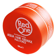 RED ONE AQUA HAIR GEL WAX FULL FORCE MAXIMUM CONTROL 150ML