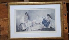 Sir William Russell Flint Signed Ltd Ed Interlude