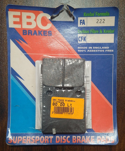 Ebc brake pads organic - ebc,