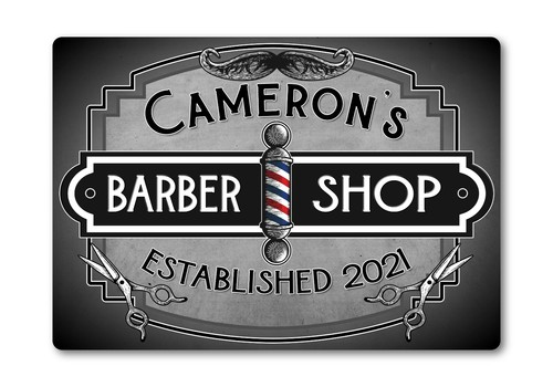 Personalised metal vintage - metal,