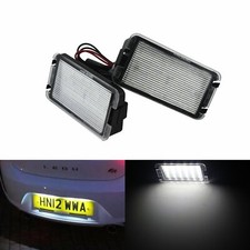 2x Canbus LED SEAT License Number Plate Light Xenon White Cordoba 6k2 6L2 Saloon