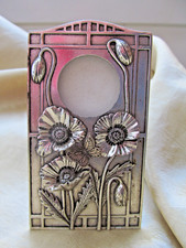 Silver Scenes Poppy Plated