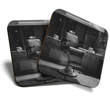 2 x Coasters (BW) - Vintage