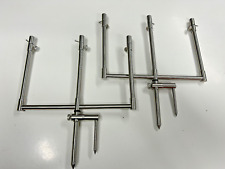 Singles storks buzz bar and bank sticks, Case, 2 & 3 rod, Stainless Steel