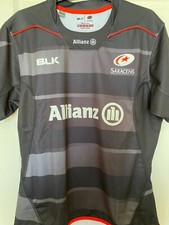 Saracens Home Rugby Jersey 2016 2017 (Lozowski 10 print) Excellent Condition