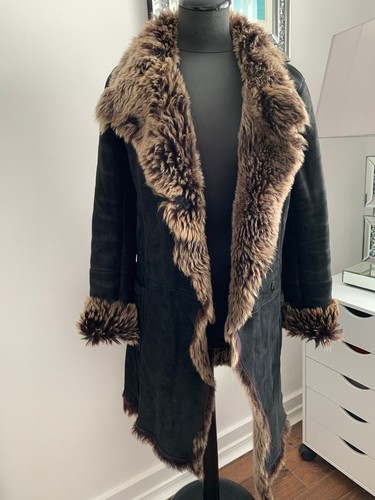 Joseph real sheepskin fur