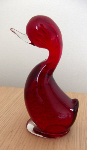 Whitefriars glass ruby red - whitefriars,