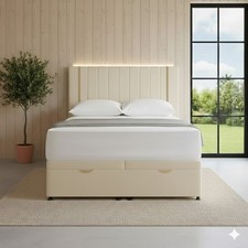 Luxury Ottoman Bed Plush
