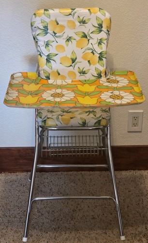 Vtg mcm high chair - vtg,