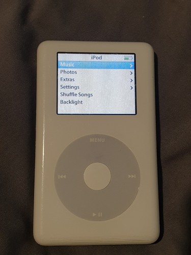 Apple ipod color display white - color,