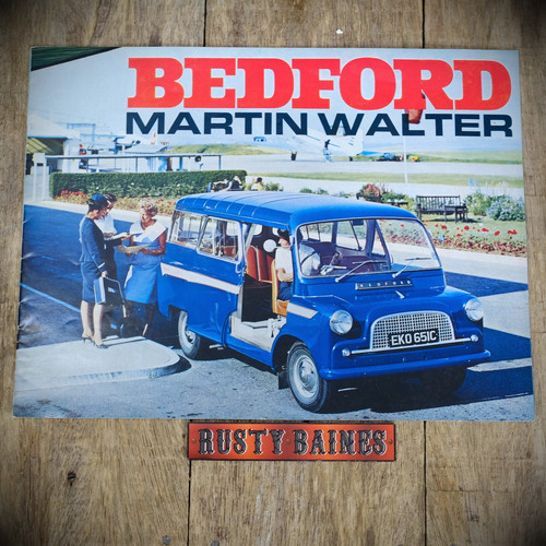 Vintage car brochure martin - vintage,