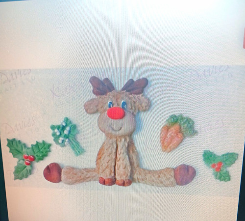 Karen davies rudolf red nose - karen,