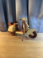 Model Moped Scooter Wooden