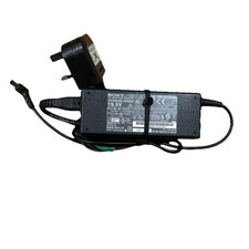 GENUINE SONY 19.5V - 3.9A, 75W LAPTOP CHARGER (VGP-AC19V33) WITH POWER LEAD