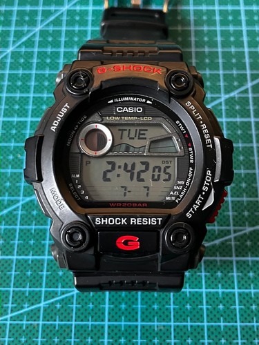 Casio shock 7900 - g-shock, black
