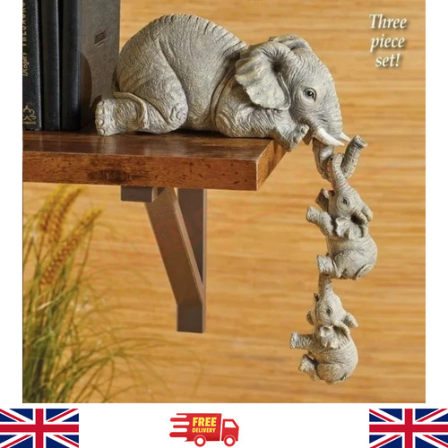 Cute elephant figurine mother - elephant,