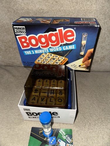 Vintage boggle board - board, 1992