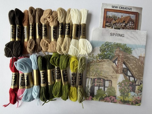 Spring cottage tapestry kit - spring,