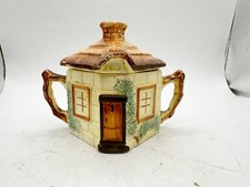 VINTAGE KEELE ST. POTTERY ENGLAND COTTAGE WARE SUGAR BOWL