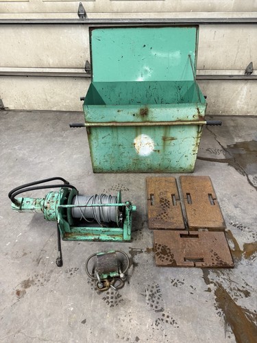 Cable winch hydraulic motor - winch,