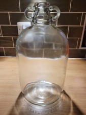 2 x Demijohn Bottle Clear