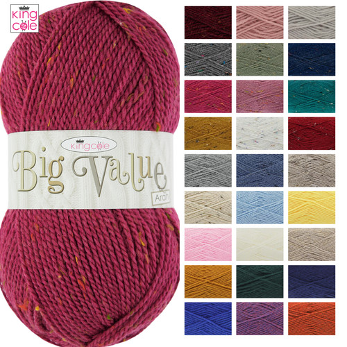 King cole big value aran - king,