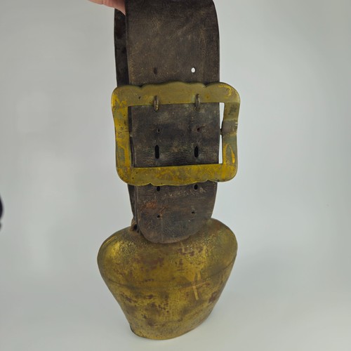 Huge vintage brass swiss - huge,