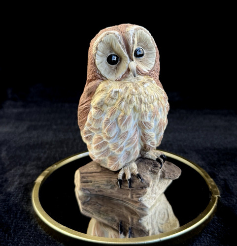 Wedgwood mottled art - mottled, owl