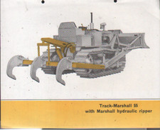 Track-Marshall "55" Crawler Tractor with Marshall Hydraulic Ripper Brochure