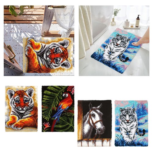 Latch hook rug - latch,