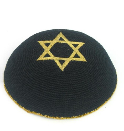 Black gold star david - of,