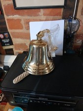  Polished Brass Bell -