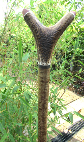 Hand crafted mottled hazel - crafted,