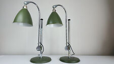 Bestlite BL1 lamp. Iconic 1950s modernist/Bauhaus. Green angle poise.2 available