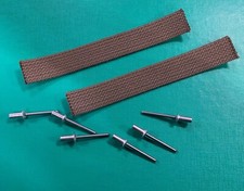 NEW Land Rover Series 2 2a 3 88" KHAKI Canvas Spare Wheel Rest Strip 330212