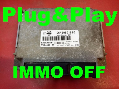 Immo off plug play - off, golf